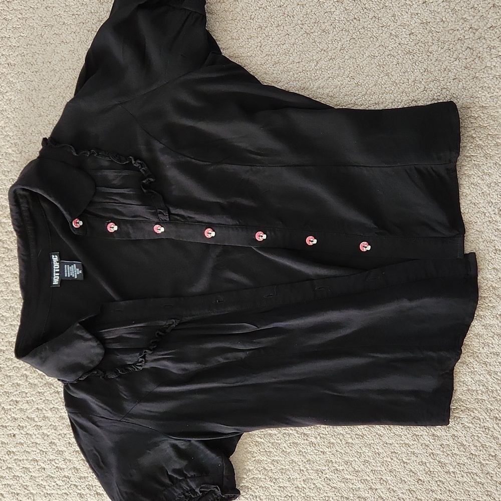 Hot Topic mushroom blouse xl